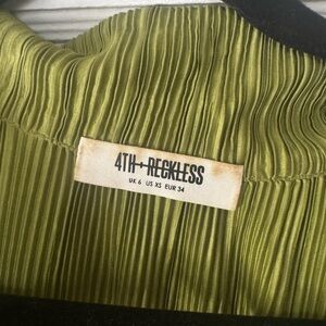 4th & reckless oversize button up